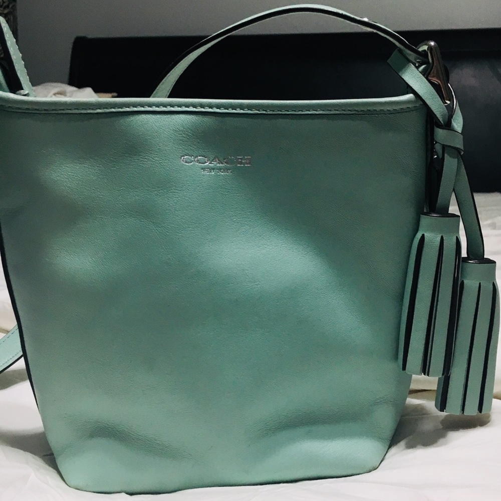 Coach Legacy Tassel Crossbody